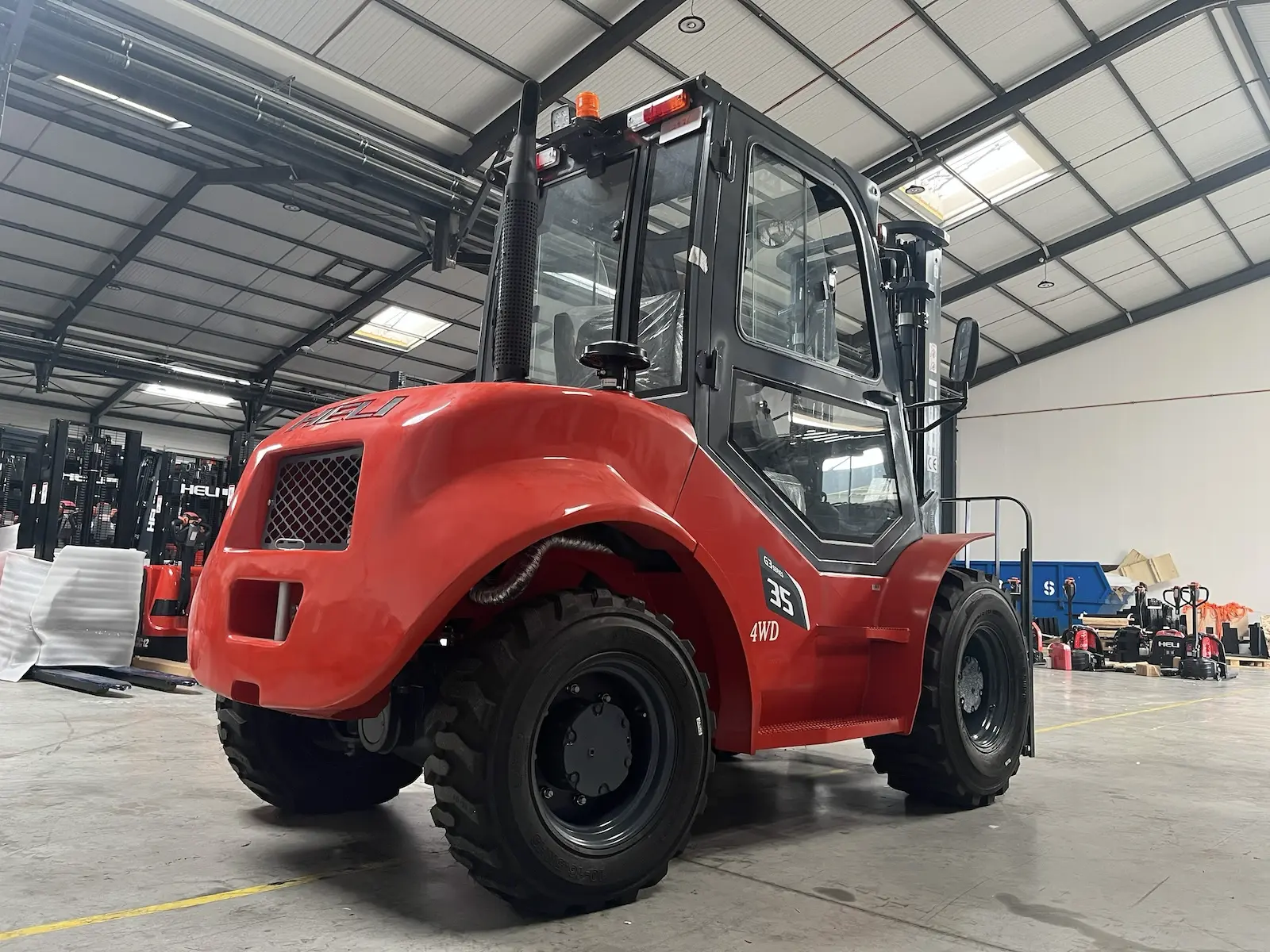Heli G3 IC 2-5t Rough Terrain Forklift Truck - Image 4