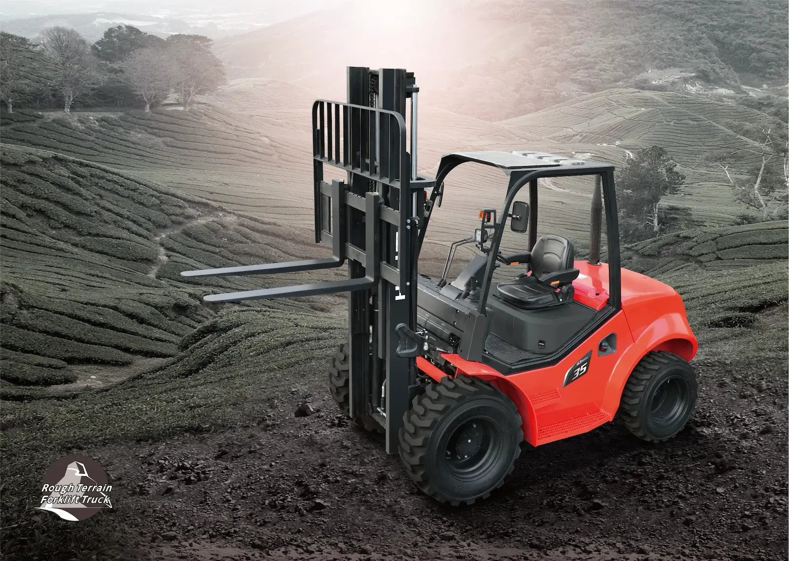 Heli G3 IC 2-5t Rough Terrain Forklift Truck - Image 8